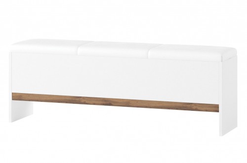 Лавка LIVORNO 65 SZYNAKA дуб Вотан / білий